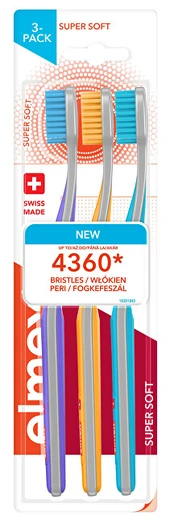 Elmex Super Soft Multipack Dantų šepetėlis ( 3 pcs )