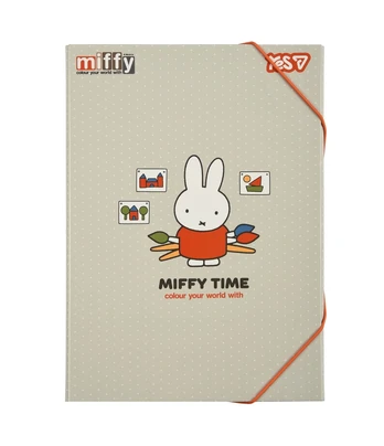 Dėklas su gumele Yes Miffy A4