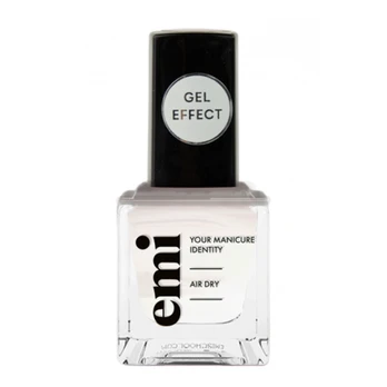 E.Mi Nail Polish Gel Effect Nagų lakas, Cloud Dancer