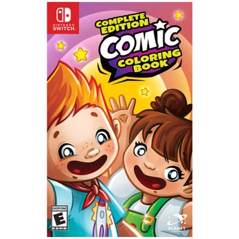 Comic Coloring Book Nintendo Switch