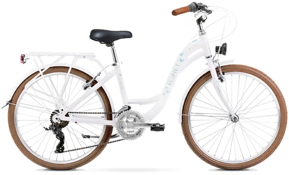 Dviratis Romet Panda 1 2025 white-blue