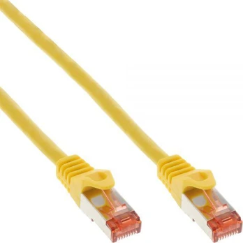 InLine Patchcord S/FTP, PiMF, Cat.6, PVC, geltona 15m (76415Y)
