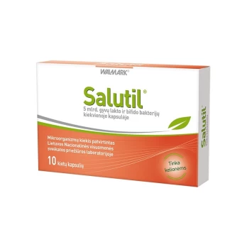 Maisto papildas Salutil, 10 kapsulės