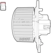 Vidaus pūtiklis DENSO DEA12004 kaina