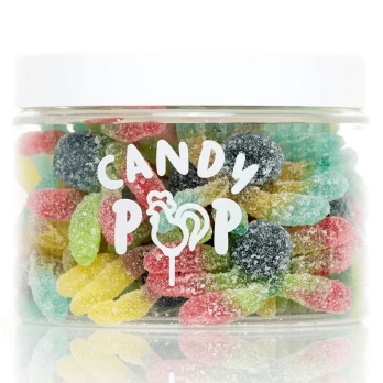Guminukai CANDY POP SOUR OCTOPUS, 280g x 18 vnt, POP0015
