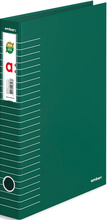 A4 Ringbinder 2 Rings Ambar Sts Green