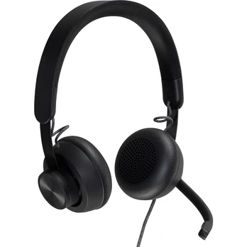 Logitech Zone Wired USB ausinės 981-000870, juodos/sidabrinės