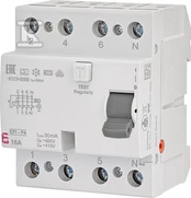 ETI EFI-P4 A 16/0,03 DIFFERENCIALĖ SROVĖ IŠJUNGTA.