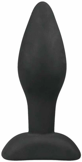 Sinner Gear Juodas Silicone Intimate Plug Small - Ergonomic Design