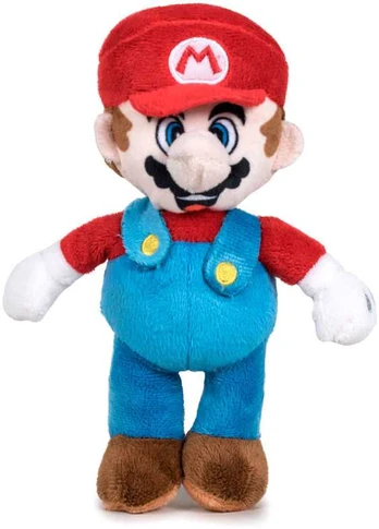 Play By Play Nintendo Super Mario Bros Mario soft plush toy 18cm