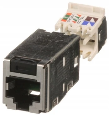 Cat.6 Rj45 Jungtys, Juodos
