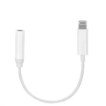 Lightning to 3.5mm Audio adapter White