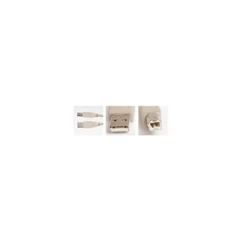 Kabelis USB MicroConnect USB-A - USB-B 3 m Balta (USBAB3)