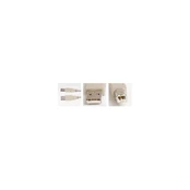 Kabelis USB MicroConnect USB-A - USB-B 3 m Balta (USBAB3) kaina