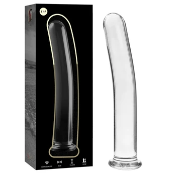 NEBULA SERIES BY IBIZA - Modelis 9 Stiklinis Dildo 15.5 cm
