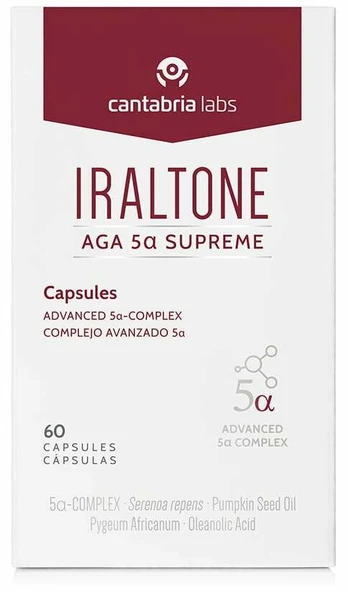 IRALTONE AGA 5-ALFA SUPREME capsules 60 u