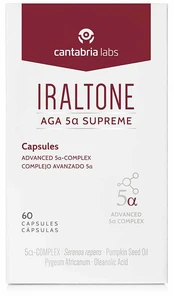 IRALTONE AGA 5-ALFA SUPREME capsules 60 u kaina