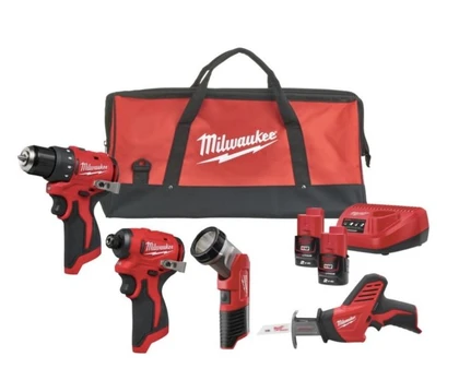 MILWAUKEE Akumuliatorinių įrankių komplektas 4933499693