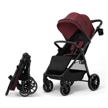Sportinis vežimėlis Kinderkraft Grande 2, Dark Ruby