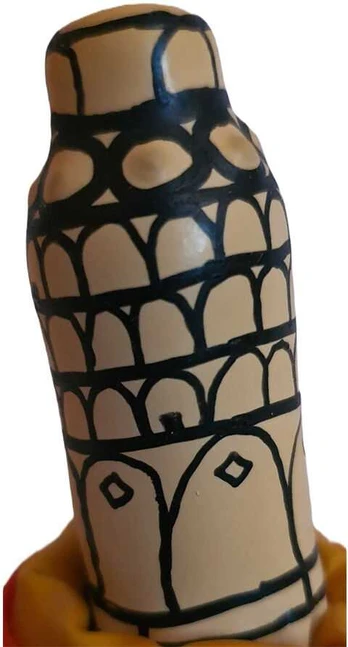 CONDOMERIE - HANDPAINTED NOVELTY CONDOMS PISA TOWER