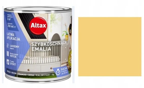 Altax greitai džiūstantis emalis 0,25 l pušis blizgus