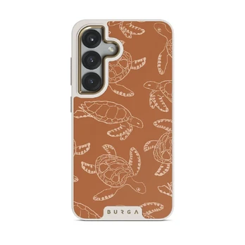 Earth Shell - Samsung Galaxy S25 Plus Case, Elite Light (Magnetic) / Gold