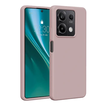 Dėklas Etteri Silicone case for Xiaomi Redmi Note 13 5G light pink