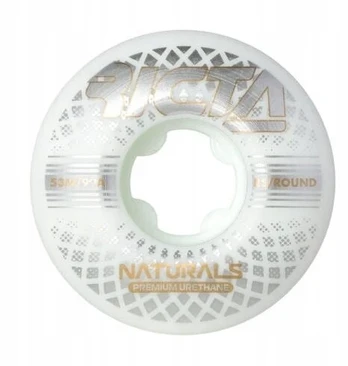 Riedlentės ratukai Ricta Reflective Naturals Round 53mm 99a 4vnt