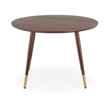 Valgomojo stalas, rudas, 110 cm x 100 cm x 72 - 76 cm