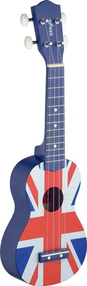 Soprano ukulelė + dėklas Stagg US UK-FLAG
