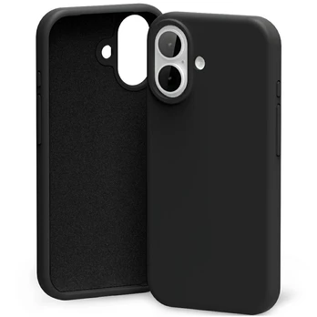 Dėklas Mercury Silicone do iPhone 17 juoda