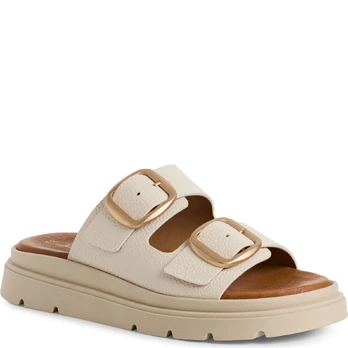 Šlepetės moterims, Kūno, Wedge/plat mule