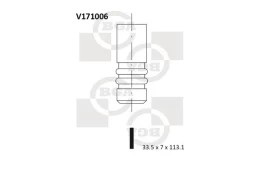 Įvado vožtuvas BGA V171006 kaina