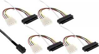 InLine SFF 8482 – SFF-8643, 0,5 m, daugiaspalvis (27632A)