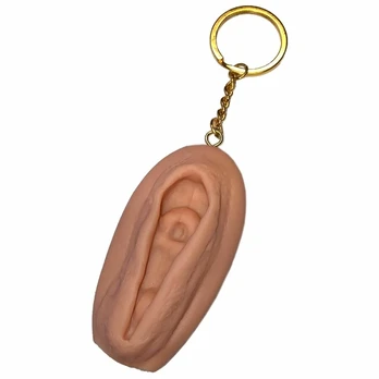 Diablo Picante Keychain Light Tone - Durable Rubber Novelty Accessory