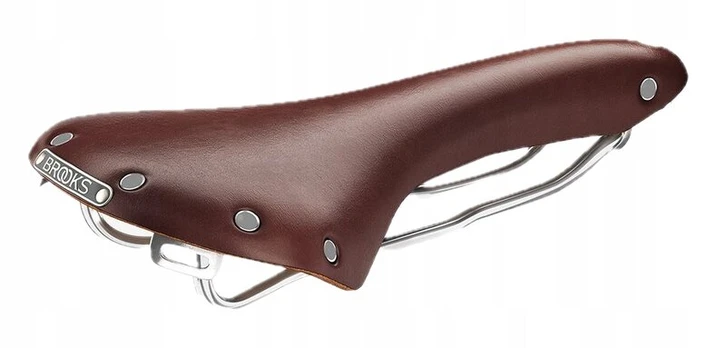 Brooks B15 Swallow Classic Brown Chrome – klasikinė odinė balnelė