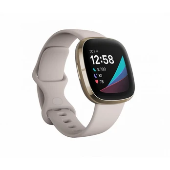 Išmanusis laikrodis FITBIT Sense, carbon/graphite stainless
