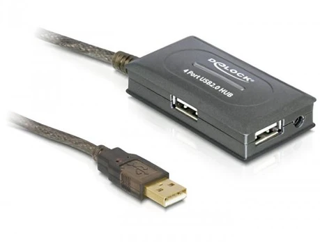HUB USB Delock 4x USB-A 2.0 (82748)