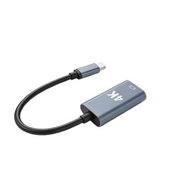 USB-C HDTV 4K Adapteris, Juoda
