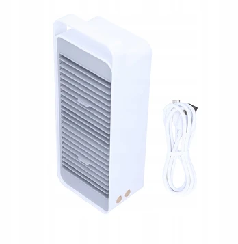 Dvigubas besisukantis ventiliatorius su Usb įkrovimu
