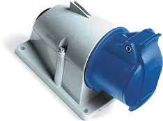 ABB CEE StikdåseH6 230V 16A 3 poletltop M20, IP44