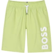 BOSS Plaukimo šortai J51973 S Žalia Regular Fit