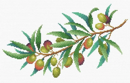 Canvas "Olive branch" SSK-114