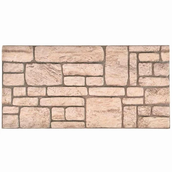 Sienų plokštės 10 pcs Smėlio 100 x 50 cm EPS putos