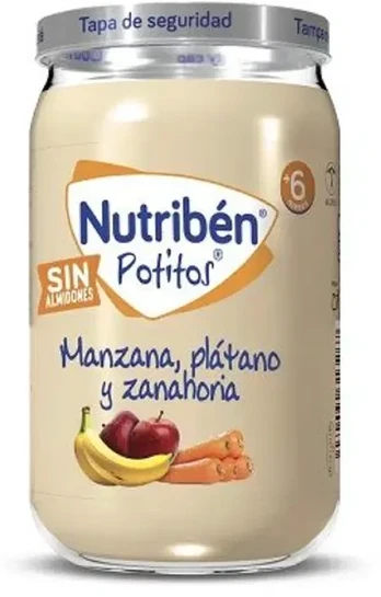 Nutribén Jar Apple, Banana - Carrot 235 g