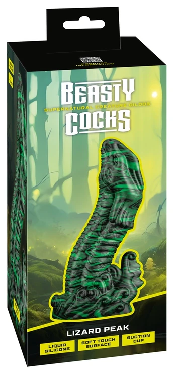 Beasty Cocks Lizard Peak Dildo ir falo imitatorius