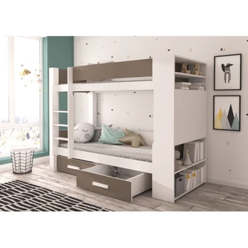 Dvivietė dviaukštė lova GARET 200x90
