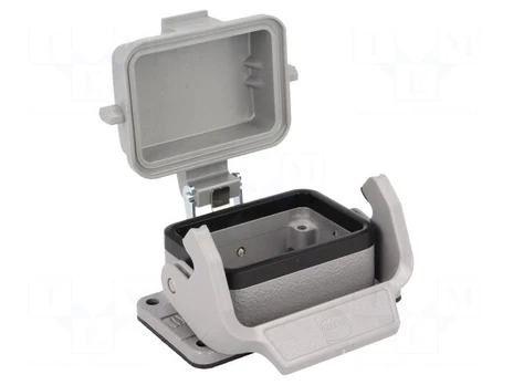 Enclosure: for HDC connectors | size 6B | Han | IP65 | with latch