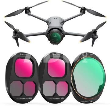 K&F Concept DJI Mavic 4 PRO filter (CPL+ND8+ND16) lens HD, double-sided coating, waterproof and scra