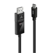 Lindy 2M Usb Type C To Dp 4K60 Adapteris Cable With Hdr kaina